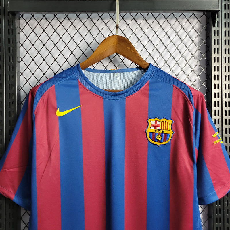 Camiseta Retro FC Barcelona Local Edición Final UCL T- 05/06