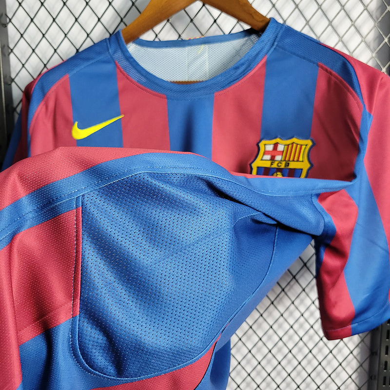 Camiseta Retro FC Barcelona Local Edición Final UCL T- 05/06