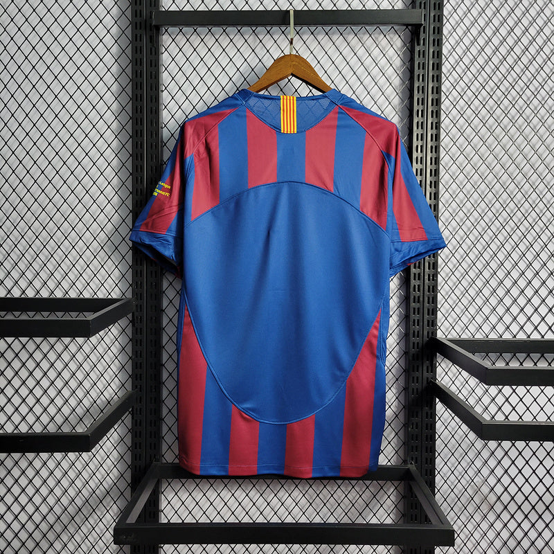 Camiseta Retro FC Barcelona Local Edición Final UCL T- 05/06