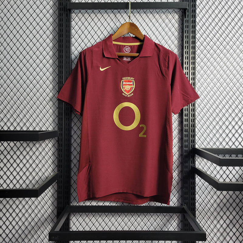 Camiseta Retro Arsenal FC Visitante T- 2005/2006