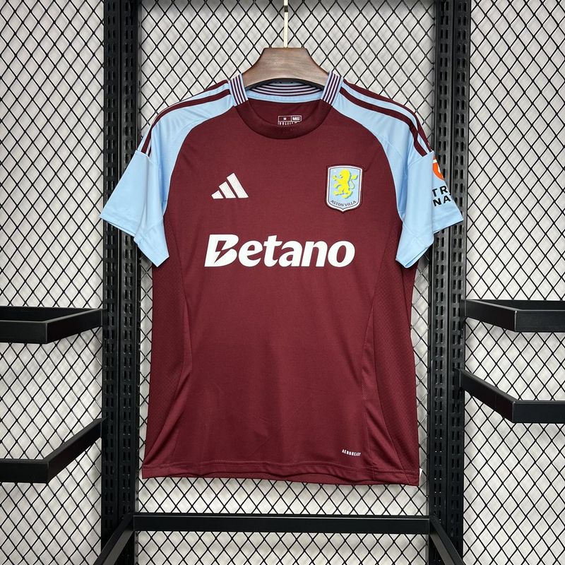 Camiseta Aston Villa Local T- 24/25