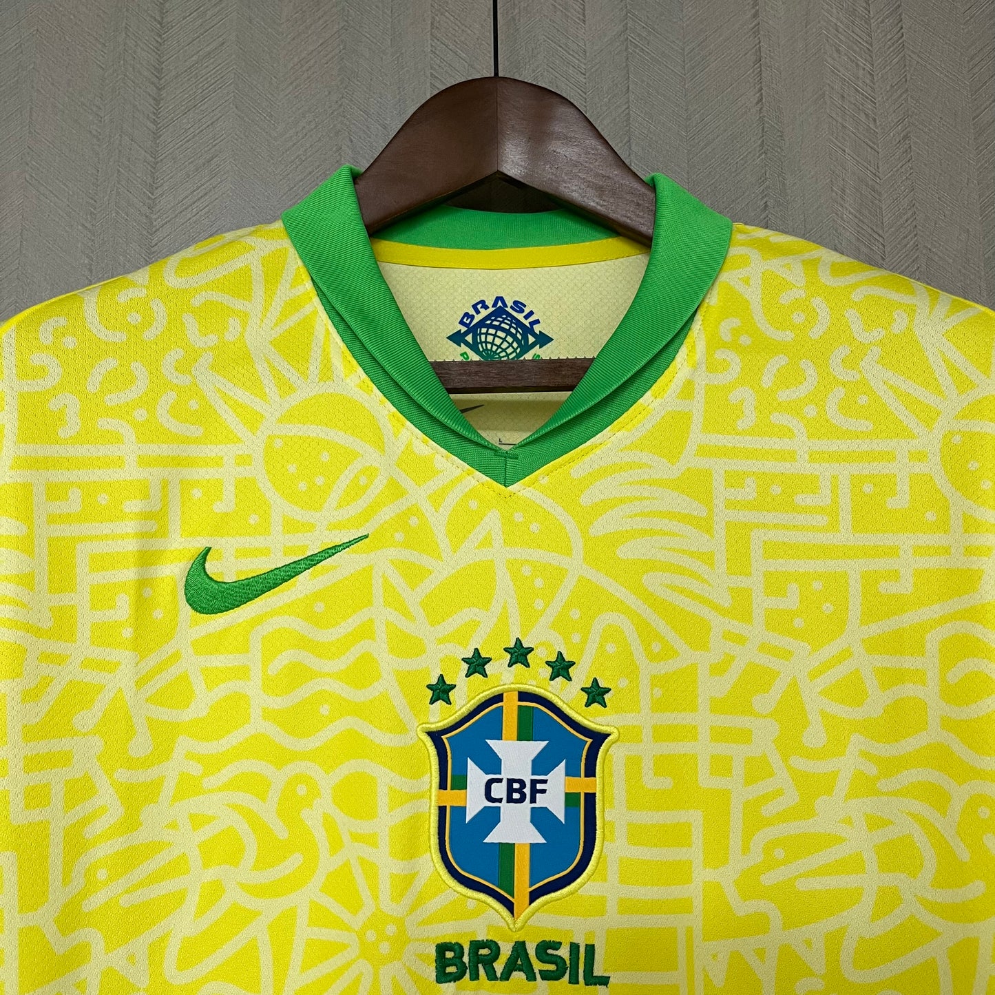 Camiseta Brazil Local T- 24/25