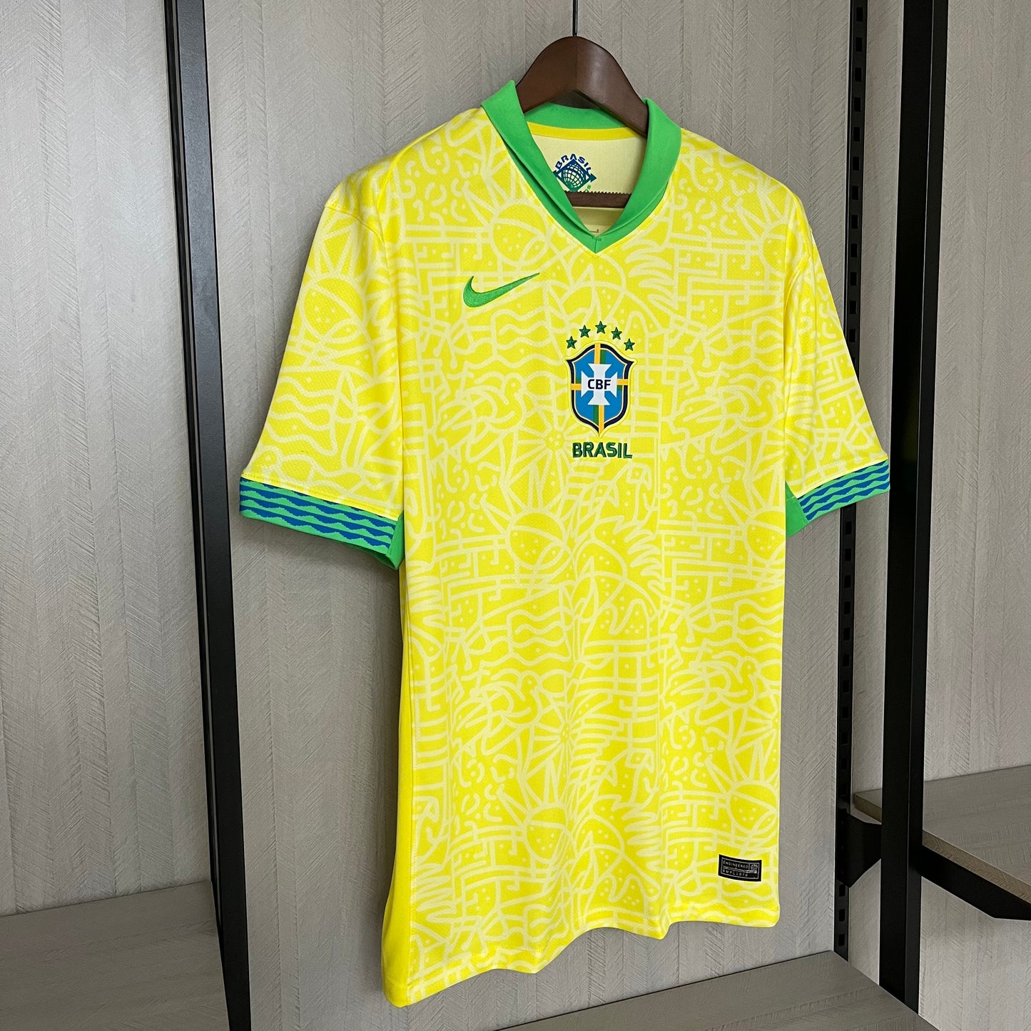 Camiseta Brazil Local T- 24/25