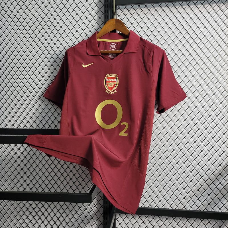 Camiseta Retro Arsenal FC Visitante T- 2005/2006