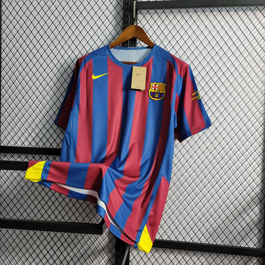 Camiseta Retro FC Barcelona Local Edición Final UCL T- 05/06