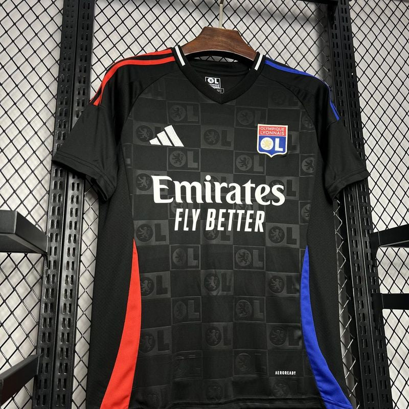 Camiseta Olympique Lyon Visitante T- 24/25