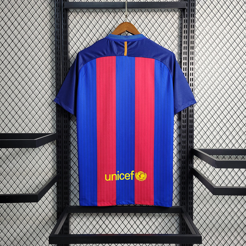 Camiseta Retro FC Barcelona Local T- 16/17